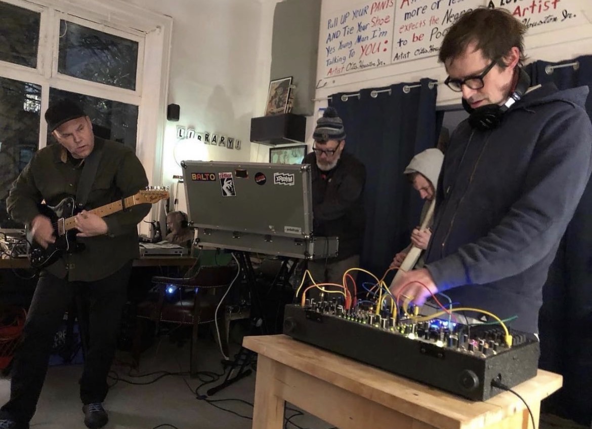 David Grubbs, Matthew Byars, Ryley Walker and Ian Williams at The P.I.T., Brooklyn